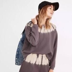 Madewell Tie-Dye (Re)sourced Cotton Swing Sweatshirt Women's Oversized XS